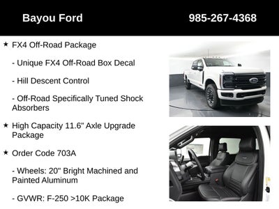 2025 Ford F-250SD Platinum 703A