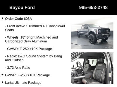 2026 Ford F-250SD SCA Black Widow