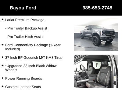 2026 Ford F-250SD SCA Black Widow