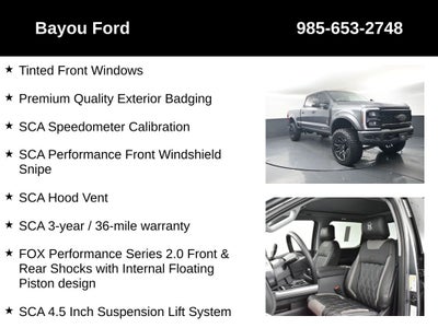 2026 Ford F-250SD SCA Black Widow