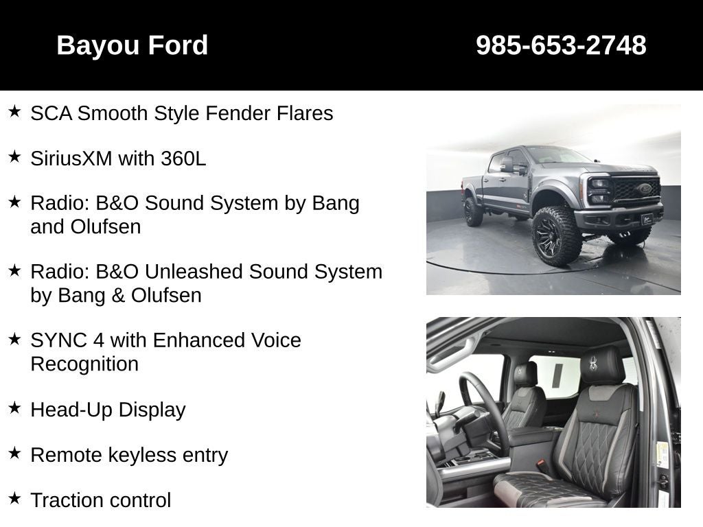 2026 Ford F-250SD SCA Black Widow