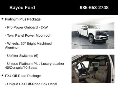 2026 Ford F-250SD Platinum 703A
