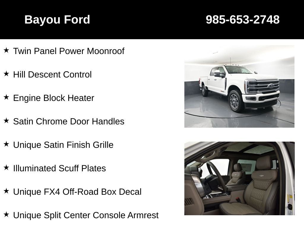 2026 Ford F-250SD Platinum 703A
