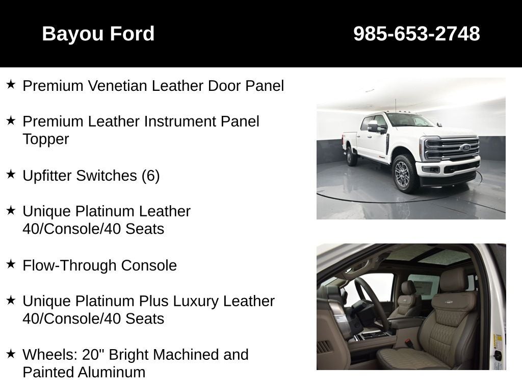 2026 Ford F-250SD Platinum 703A