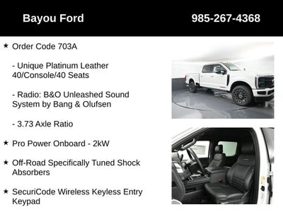 2025 Ford F-250SD Platinum 703A