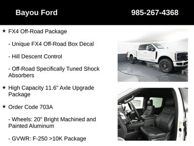 2025 Ford F-250SD Platinum 703A