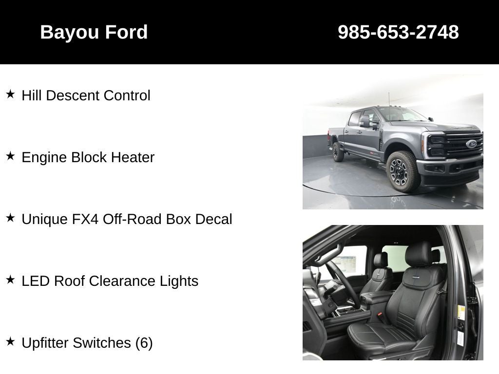 2026 Ford F-250SD Platinum 703A