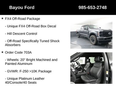 2026 Ford F-250SD Platinum 703A