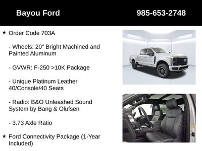 2026 Ford F-250SD Platinum 703A