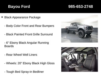 2026 Ford F-250SD Lariat Black Widow