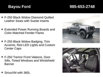 2026 Ford F-250SD Lariat Black Widow
