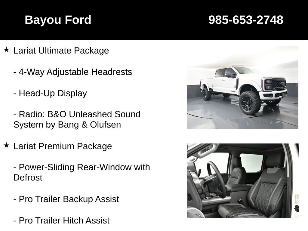 2026 Ford F-250SD SCA Black Widow