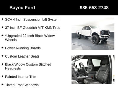 2026 Ford F-250SD SCA Black Widow