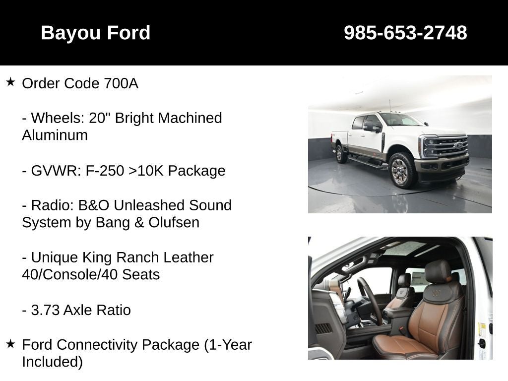 2026 Ford F-250SD King Ranch 700A