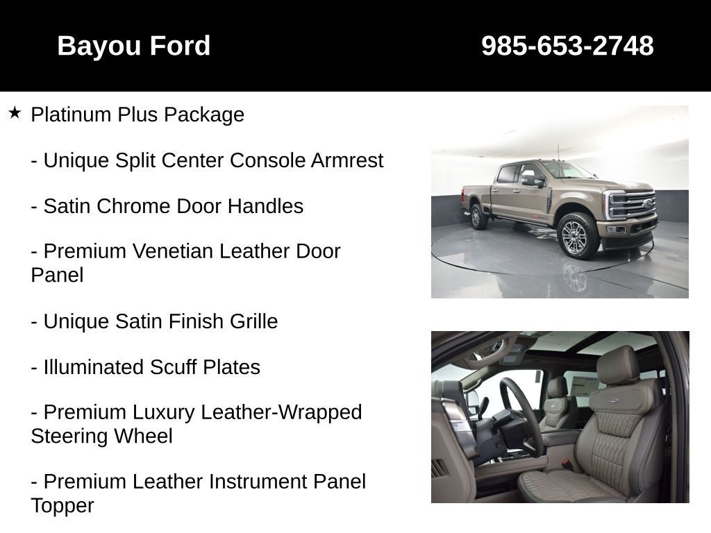 2026 Ford F-250SD Platinum 703A