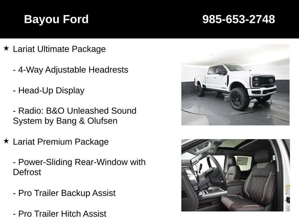 2026 Ford F-250SD SCA Black Widow