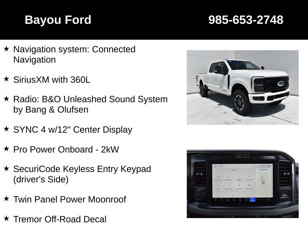 2026 Ford F-250SD Platinum 703A