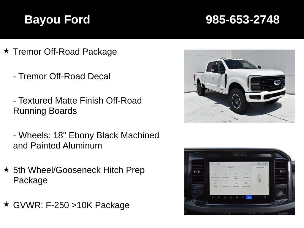 2026 Ford F-250SD Platinum 703A