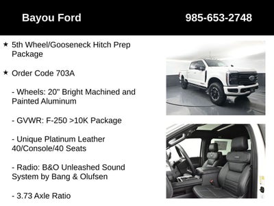 2026 Ford F-250SD Platinum 703A