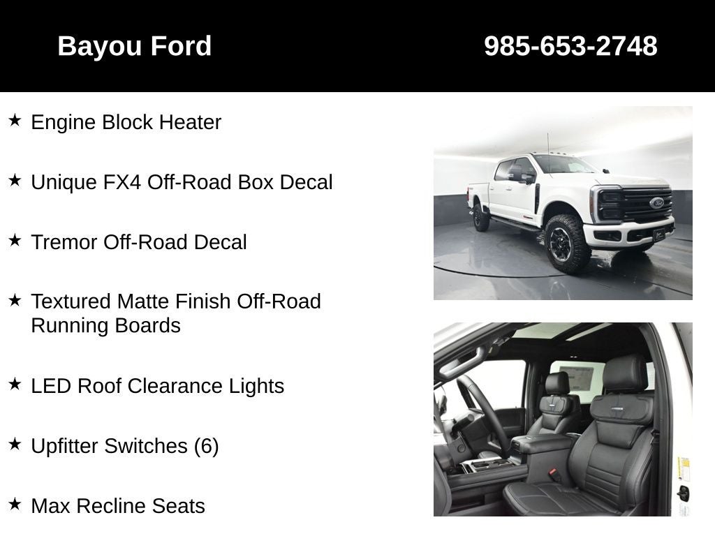 2026 Ford F-250SD Platinum 703A