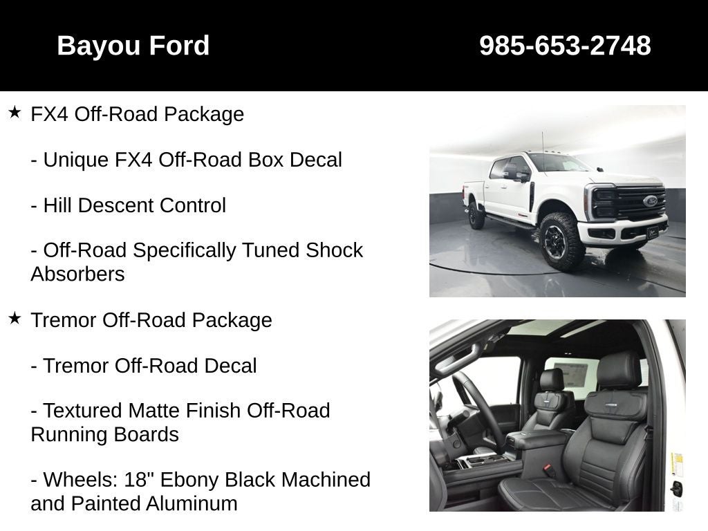 2026 Ford F-250SD Platinum 703A