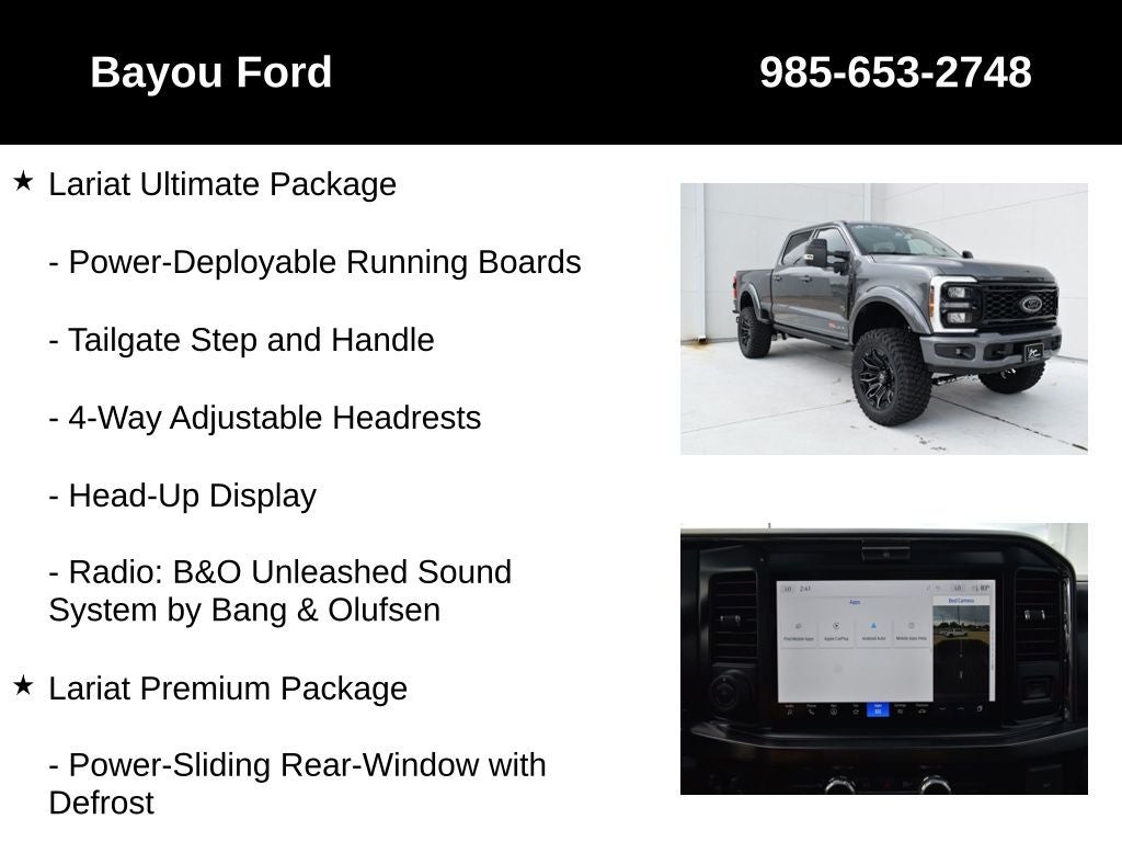 2026 Ford F-250SD SCA Black Widow