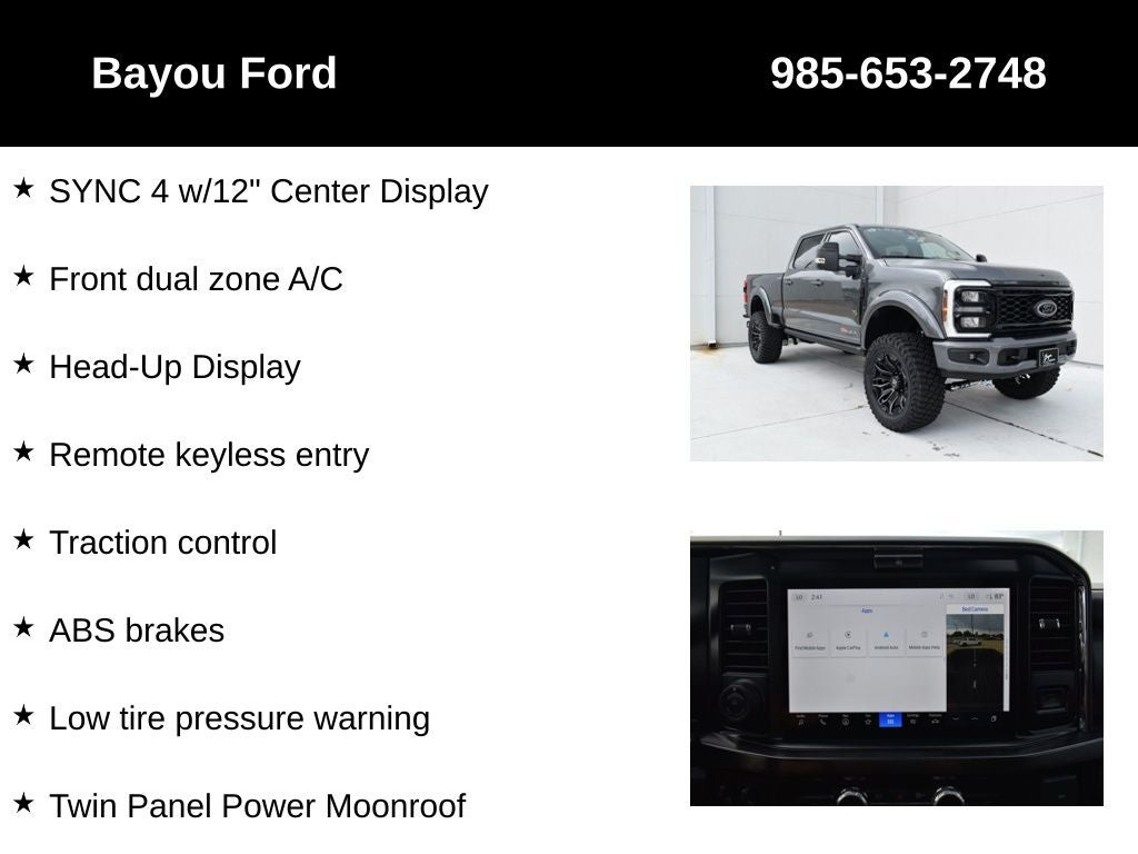 2026 Ford F-250SD Lariat Black Widow