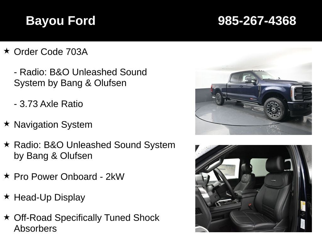 2025 Ford F-250SD Platinum 703A