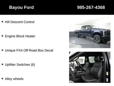 2025 Ford F-250SD Platinum 703A