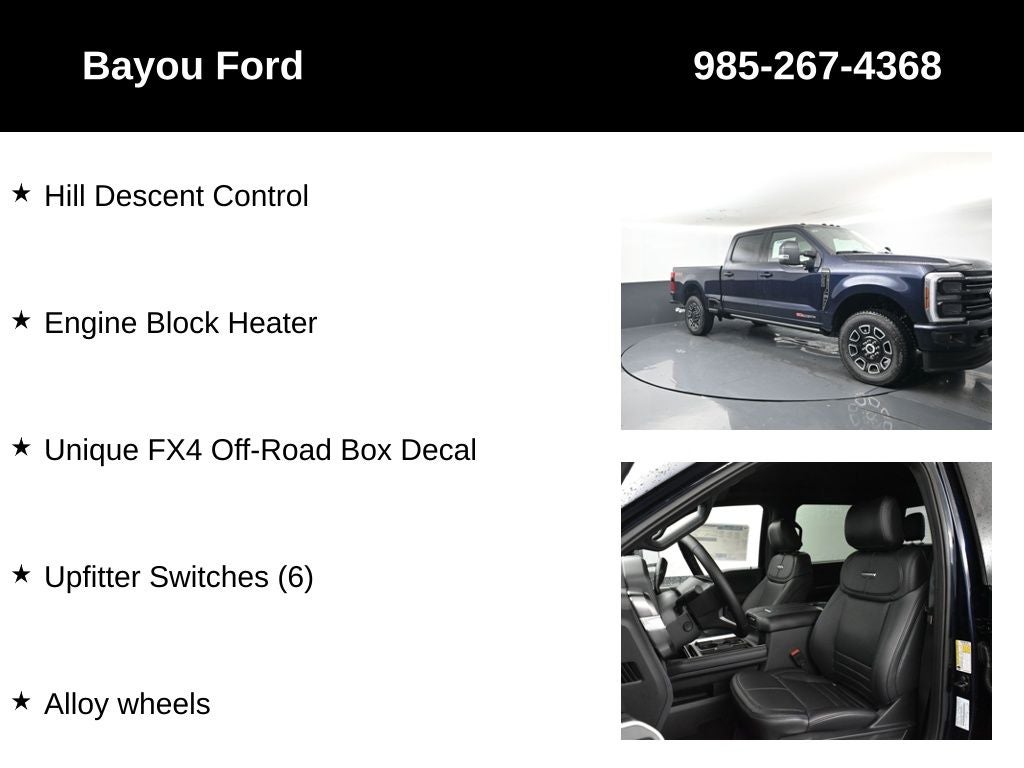 2025 Ford F-250SD Platinum 703A