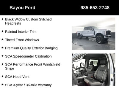 2026 Ford F-250SD SCA Black Widow