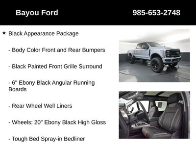 2026 Ford F-250SD Lariat Black Widow