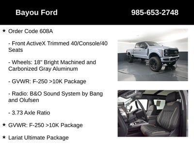 2026 Ford F-250SD Lariat Black Widow