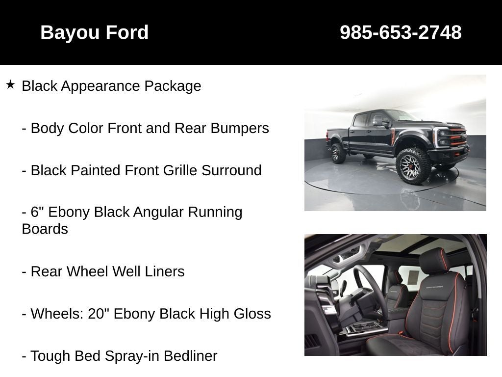 2026 Ford F-250SD SCA Harley-Davidson
