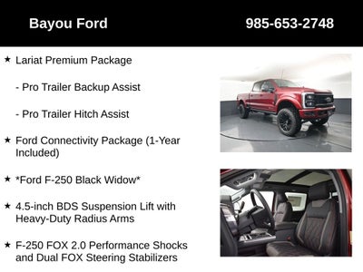 2026 Ford F-250SD Lariat Black Widow