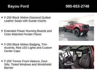 2026 Ford F-250SD Lariat Black Widow