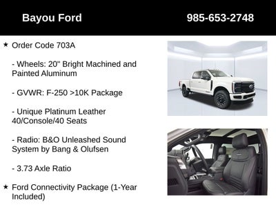 2026 Ford F-250SD Platinum 703A