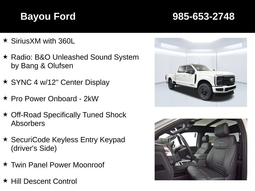 2026 Ford F-250SD Platinum 703A