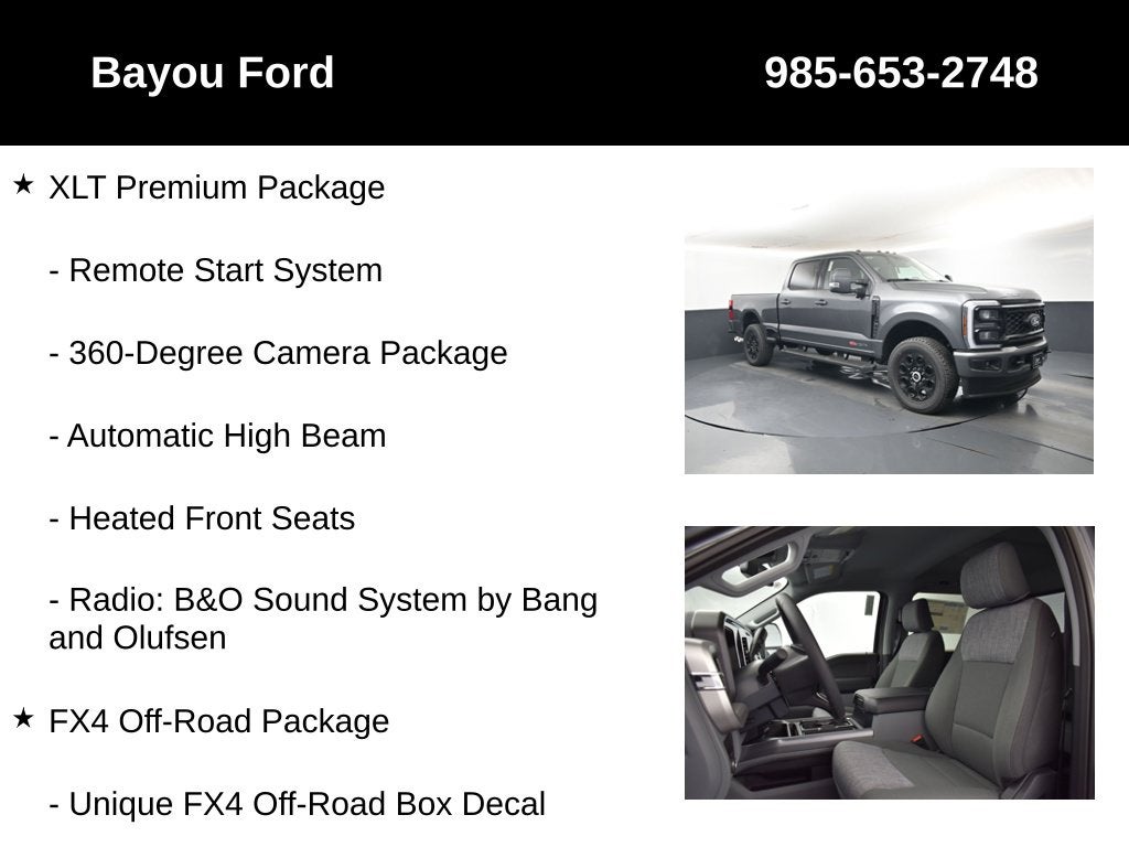 2027 Ford F-250SD XLT 603A