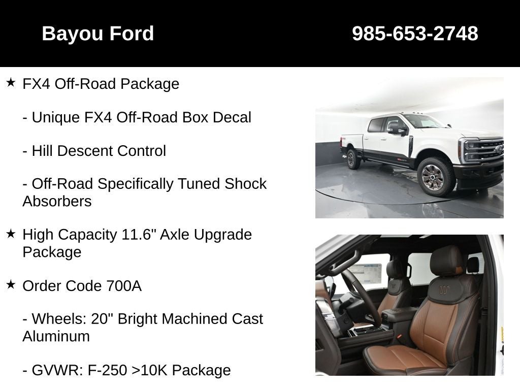 2025 Ford F-250SD King Ranch 700A