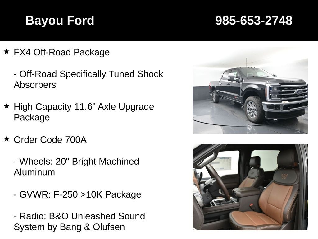 2026 Ford F-250SD King Ranch 700A