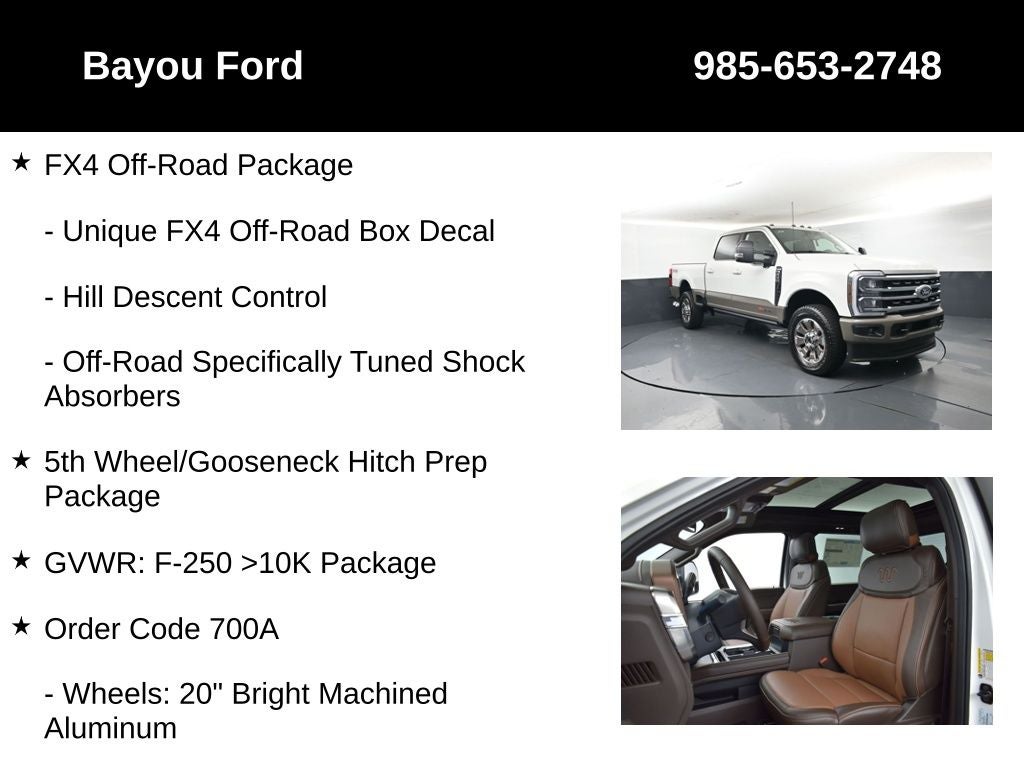 2026 Ford F-250SD King Ranch 700A