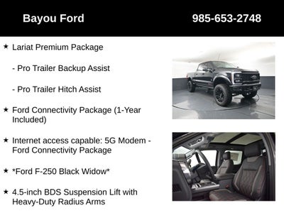 2026 Ford F-250SD Lariat Black Widow