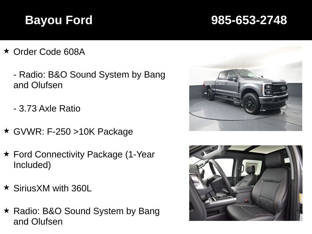 2026 Ford F-250SD Lariat 608A