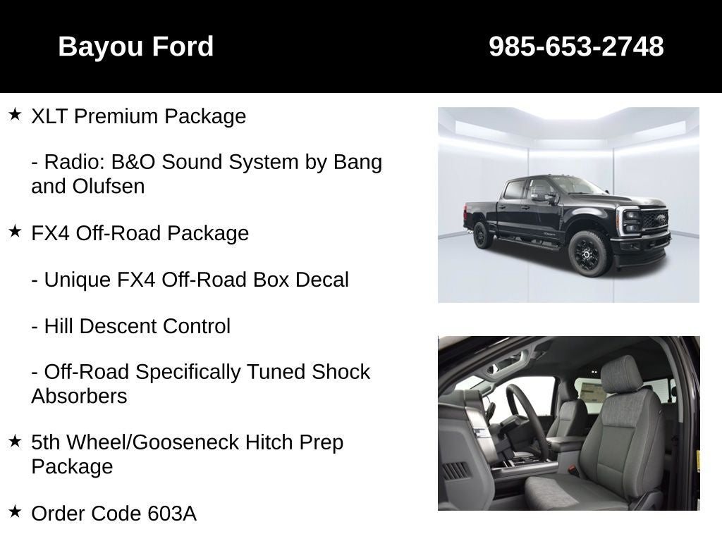 2026 Ford F-250SD XLT 603A