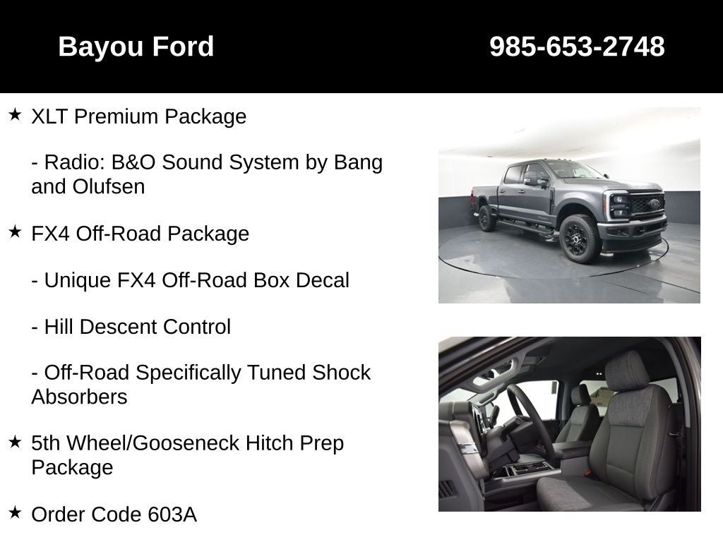 2026 Ford F-250SD XLT 603A