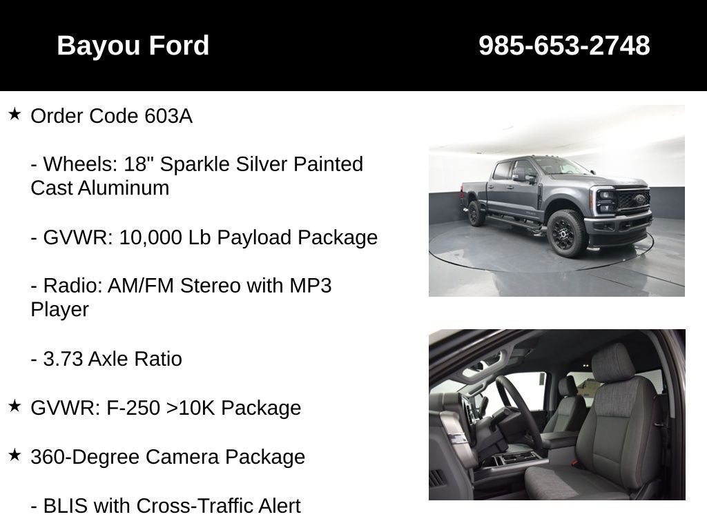 2026 Ford F-250SD XLT 603A