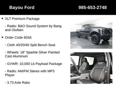 2026 Ford F-250SD SCA Black Widow