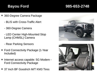 2026 Ford F-250SD SCA Black Widow