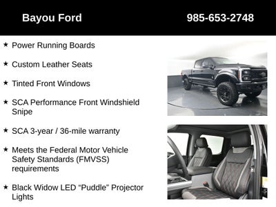 2026 Ford F-250SD SCA Black Widow